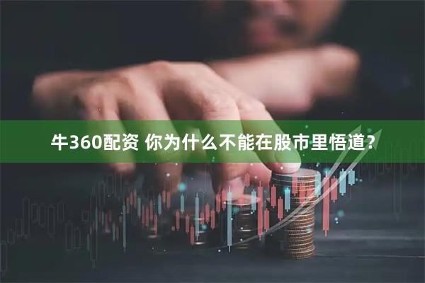 牛360配资 你为什么不能在股市里悟道？